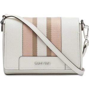CALVIN KLEIN CLARA LEATHER CROSSBODY